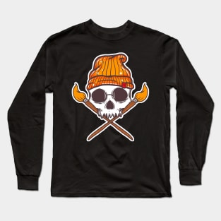 Skull Art Long Sleeve T-Shirt